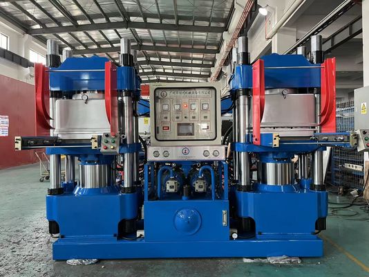 250 Ton Vacuum Rubber Compression Molding Machine For Making Rubber Seal Ring Production Line