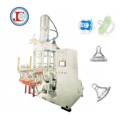 Máquina de moldagem por injecção de silicone líquido vertical de 100 toneladas para fabricação de produtos para bebés de silicone