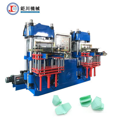 High productive Vacuum Press Silicone Rubber Machine Two stations for making rubber silicone products