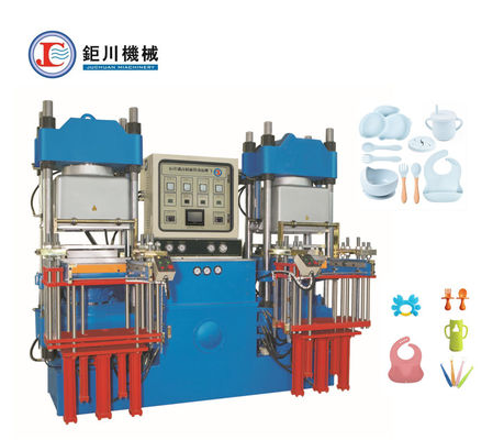 China Hoogwaardige vacuümcompressie gietmachine voor het maken van siliconen babyproducten