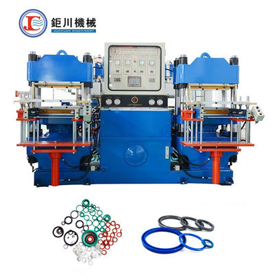 China Factory High Productivity Hydraulic Vulcanizing Hot Press Machine voor het maken van kleurrijke siliconen O-ring