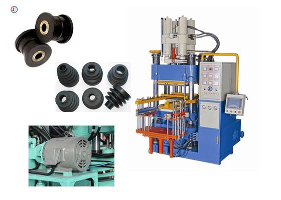 300 Ton Material Saving Vertical Rubber Injection Molding Machine / Rubber Molding Equipment