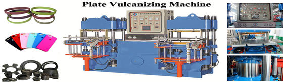 250 Ton Clamp Force Rubber Compression Machine With Dual Motors
