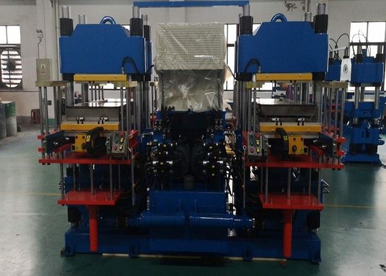 Front / Rear Opening Rubber Injection Moulding Machine For Brake Pads