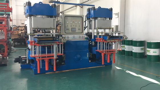 Twin Vacuum Pumps Compression Moulding Machine 5 Years Warranty