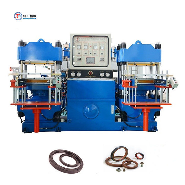 Rubber Silicone Hydraulic Vulcanizing Hot Press Molding Making Machine for making O Ring Seal  from China Factory