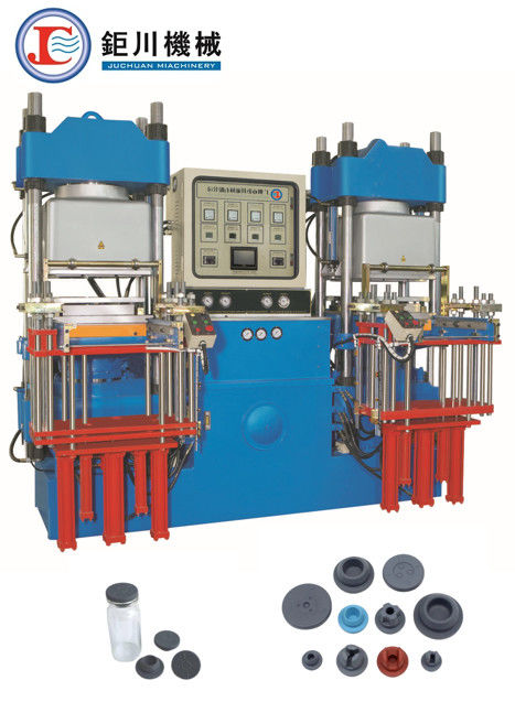 High productive Vacuum Press Silicone Rubber Machine Two stations for making rubber silicone products