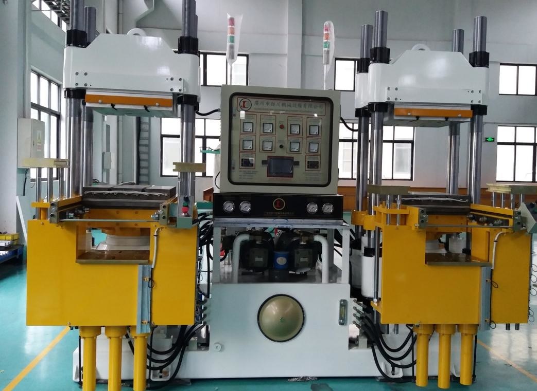 High Efficiency Rubber Vulcanizing Machine 500 Ton Double Independent