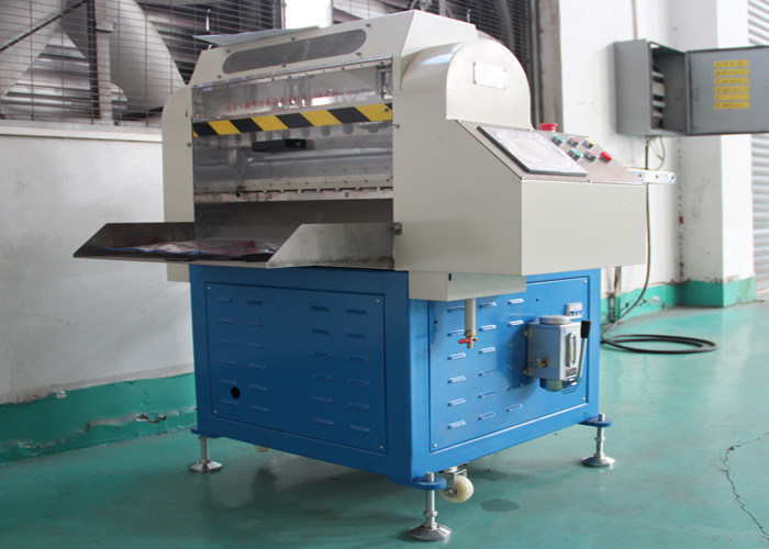 Adjustable Width Rubber Strip Cutting Machine , Manual Rubber Cutting