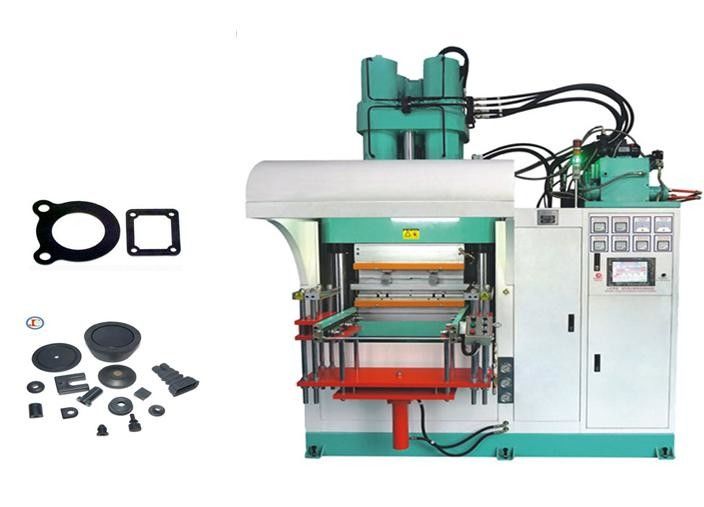 First In First Out Rubber Injection Moulding Machine , 4 Cylinder