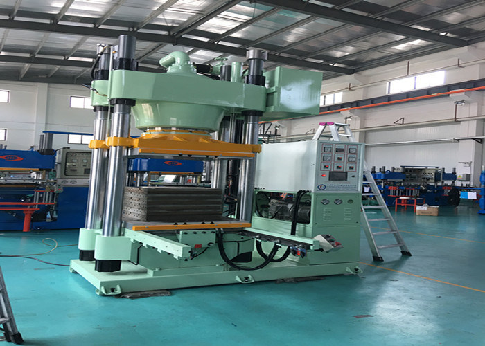 4RT Silicone Vacuum Compression Molding Machine , 100 Ton Vacuum Press Machine