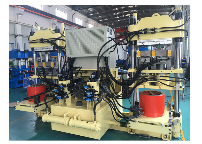 4 Cylinder Hot Press Rubber Brake Pad Making Machine With Full