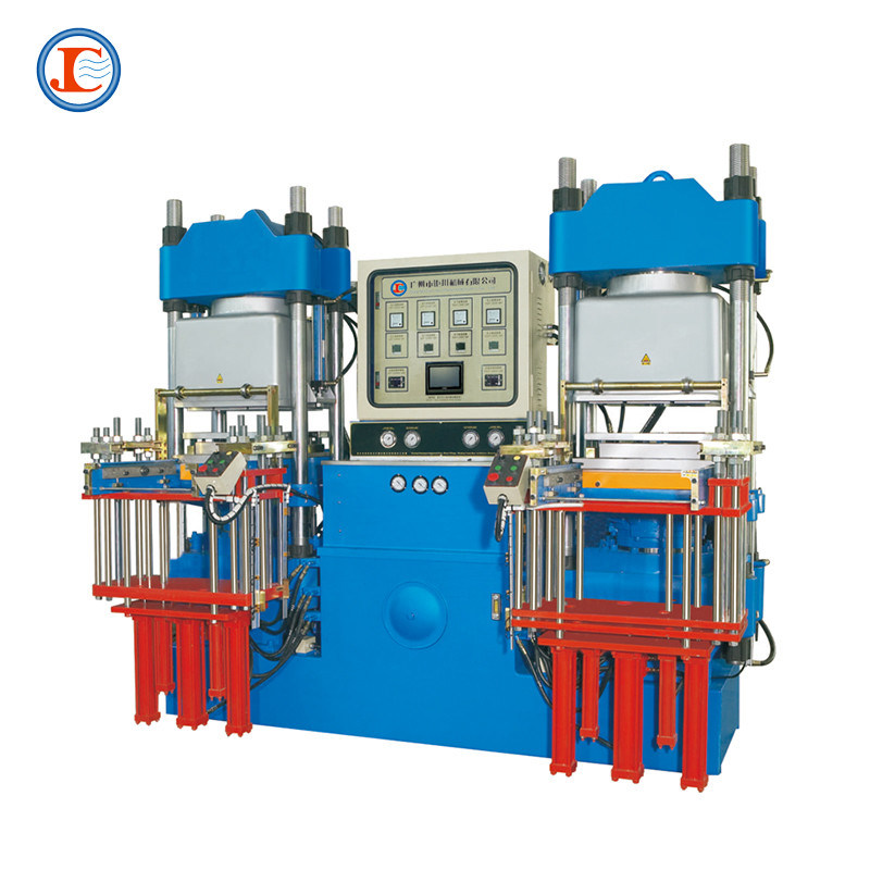 250 Ton Rubber Vacuum Compression Molding Machine No Air Bubbles