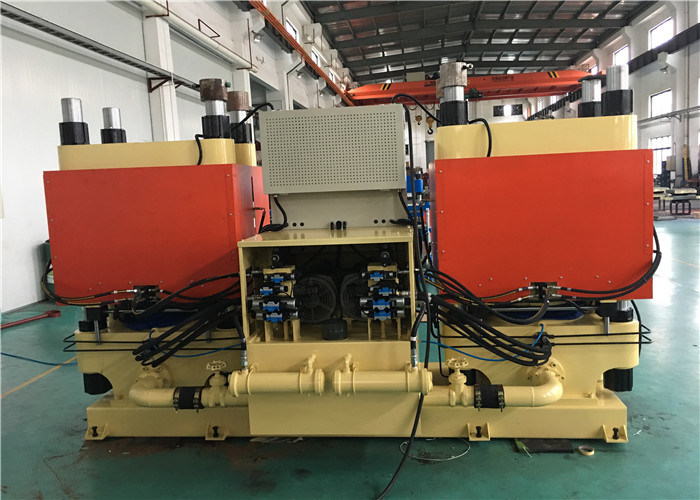 Car Rubber Brake Pad Making Machine High Production Capacity 2 Molds