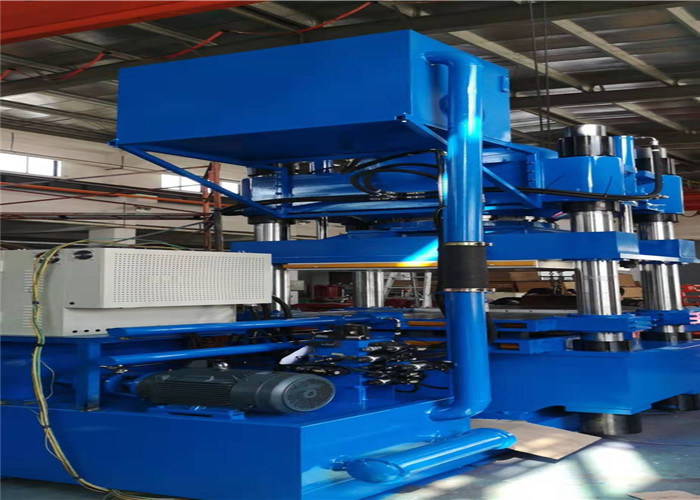 Large Heating Plate Vulcanizing Machine 1000 Ton Inverted Type Hot