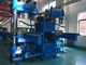 Two Shafts Rubber Compression Molding Machine , PLC Control Rubber Compression Machine