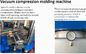 100 Ton Silicone Tableware Molding Machine Double Station Vacuum Pressing Machine