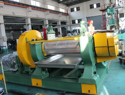 400 MM Roller Diameter Rubber Mixing Machine Automatic Control For Solid Silicone
