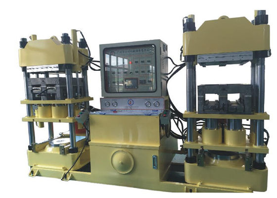 Japan Hydraulic Technology Isobaric Molding Machine For Brake Pads 400 Ton Dual Plates