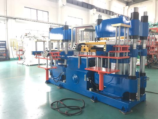 4 Molds Installed , 400 Ton Car Brake Pads Making Machine With Two Motors